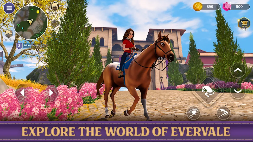Star Equestrian - Horse Ranch [MOD: безлимитные монеты и ресурсов] Screenshot 4