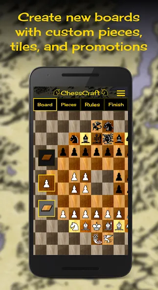 ChessCraft [MOD: неограниченные ресурсы и все фигуры открыты] Screenshot 2