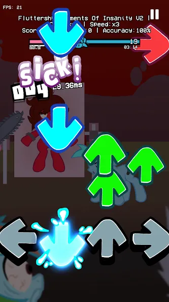 Magic Music Rainbow Battle [MOD: безлимитные кристаллы и все песни] Screenshot 1