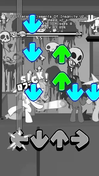 Magic Music Rainbow Battle [MOD: безлимитные кристаллы и все песни] Screenshot 2