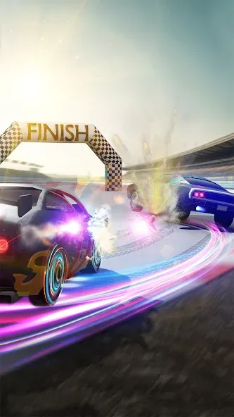 Top Race : Car Battle Racing [MOD: безлимитные деньги и топовые машины] Screenshot 1
