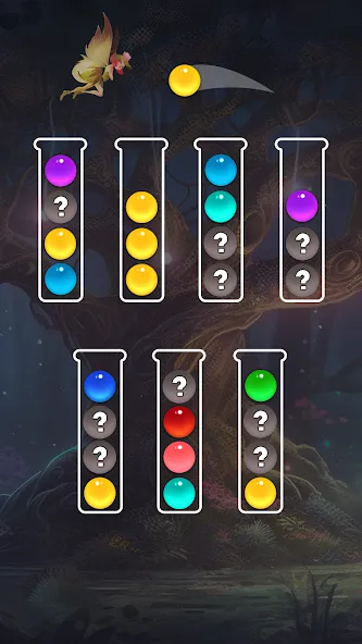 Ball Sort - Color Puzzle Game [MOD: подсказки и отмены без ограничений] Screenshot 5