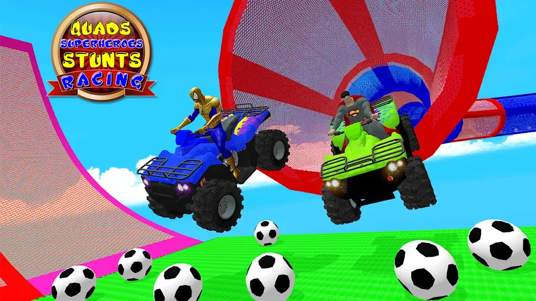 ATV Quads Bike Stunt Racing 3D [MOD: безлимитные деньги и все трассы открыты] Screenshot 5