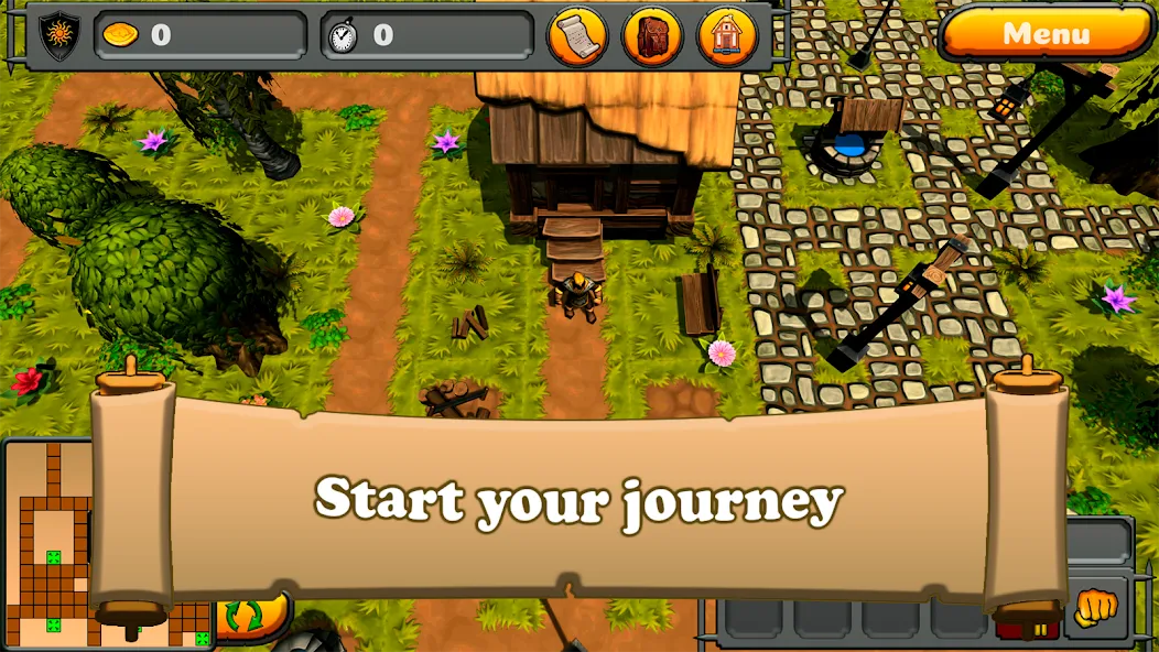 For the King: Middle Ages [MOD: безлимитные ресурсы и усиленные герои] Screenshot 1