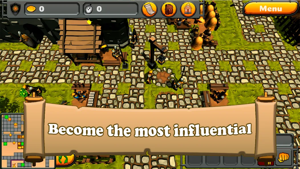 For the King: Middle Ages [MOD: безлимитные ресурсы и усиленные герои] Screenshot 4