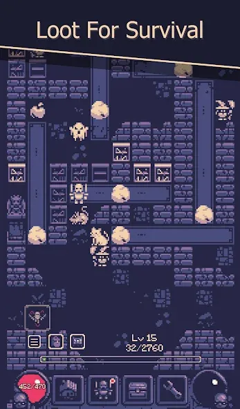 OneBit Adventure (Roguelike] [MOD: безлимитное здоровье и мощное снаряжение] Screenshot 2