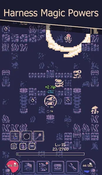 OneBit Adventure (Roguelike] [MOD: безлимитное здоровье и мощное снаряжение] Screenshot 3