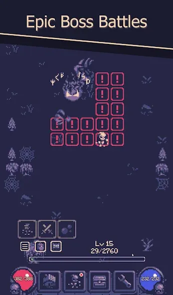 OneBit Adventure (Roguelike] [MOD: безлимитное здоровье и мощное снаряжение] Screenshot 5