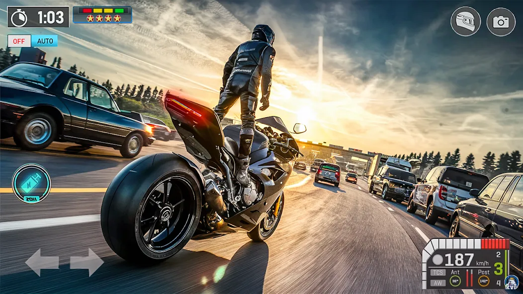 Moto Racing 3d Motorcycle Game [MOD: безлимитные деньги и все трассы открыты] Screenshot 5