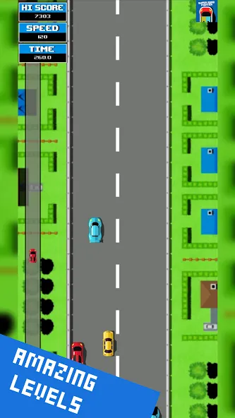 Super Road Fighter [MOD: безлимитные деньги и мощные машины] Screenshot 2