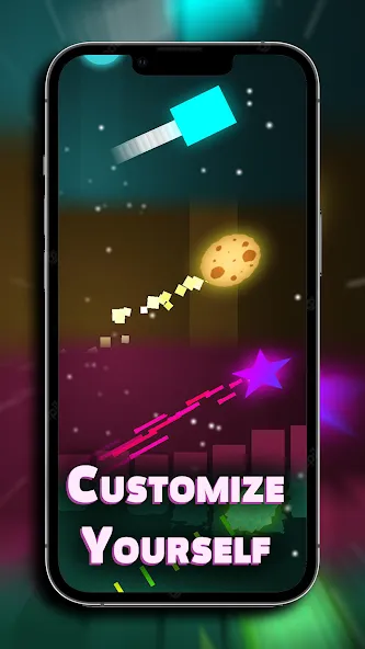 Dash'n'Beat - EDM Rhythm game [MOD: безлимитные деньги и все уровни открыты] Screenshot 2