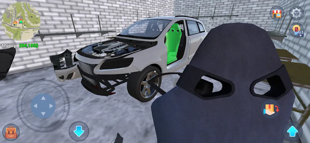 Mechanic 3D My Favorite Car [MOD: безлимитные деньги и детали] Screenshot 3