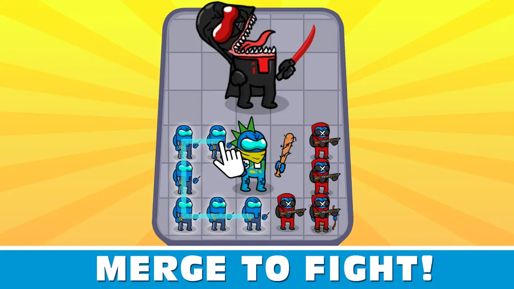 Merge Imposter [MOD: без рекламы и безлимитные монеты] Screenshot 4