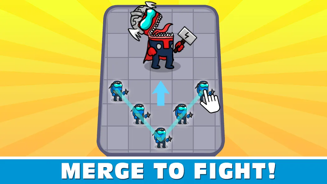 Merge Imposter [MOD: без рекламы и безлимитные монеты] Screenshot 5