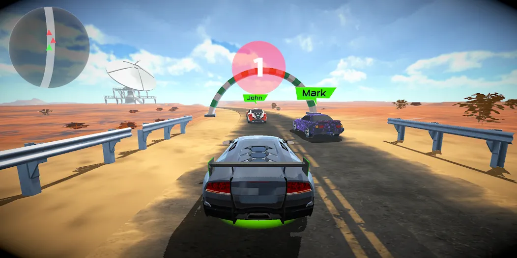 Rally Car : Extreme Fury Race [MOD: безлимитные деньги и все машины открыты] Screenshot 1