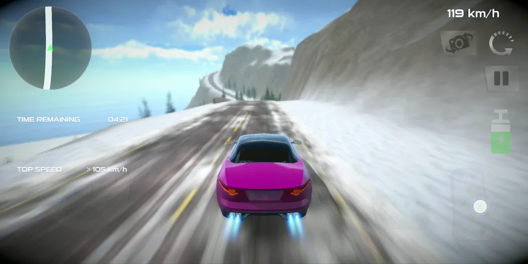Rally Car : Extreme Fury Race [MOD: безлимитные деньги и все машины открыты] Screenshot 3