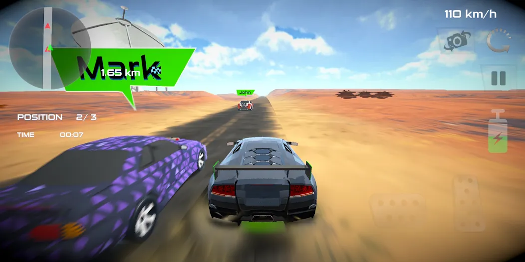 Rally Car : Extreme Fury Race [MOD: безлимитные деньги и все машины открыты] Screenshot 5