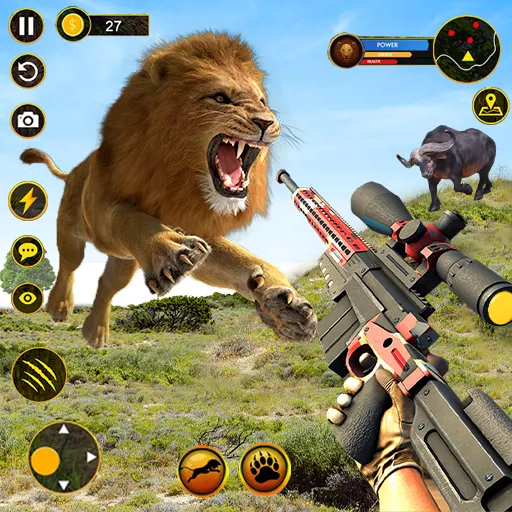 Sniper Animal Deer Hunter Game [MOD: безлимитные монеты и оружие] Screenshot 1