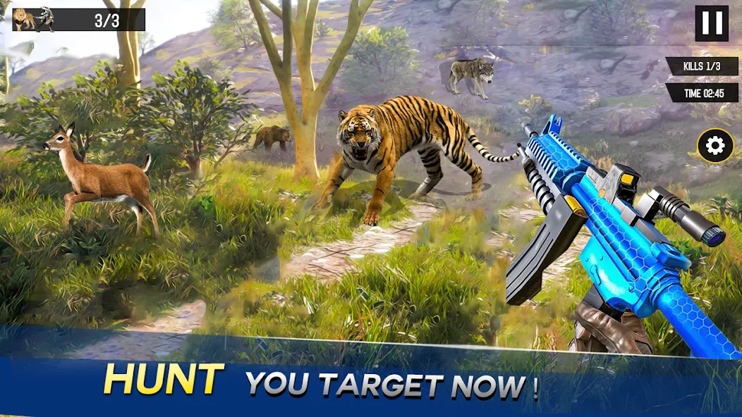Sniper Animal Deer Hunter Game [MOD: безлимитные монеты и оружие] Screenshot 2