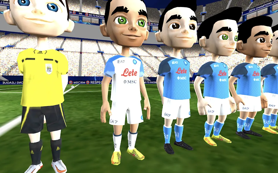 Champions League - UEFA Game [MOD: безлимитные деньги и открыты все уровни] Screenshot 3