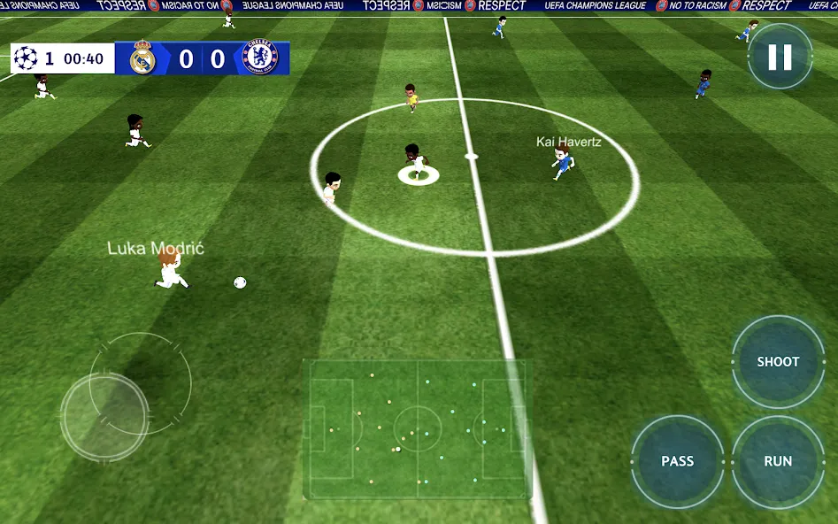 Champions League - UEFA Game [MOD: безлимитные деньги и открыты все уровни] Screenshot 4