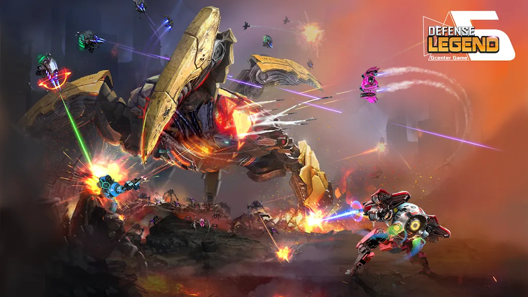 Defense Legend 5: Survivor TD [MOD: безлимитные ресурсы и усиленная защита] Screenshot 1