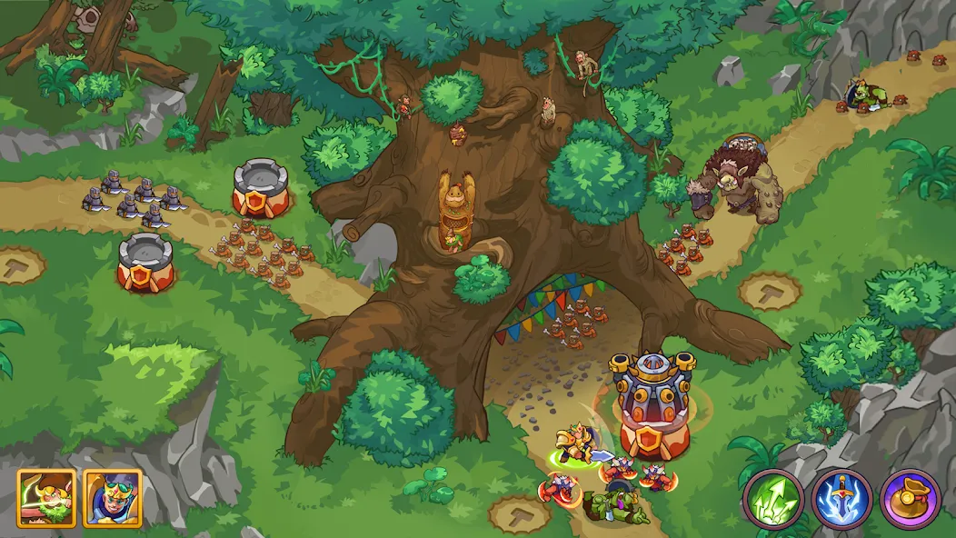 King of Defense 2: Epic TD [MOD: много денег и все открыто] Screenshot 2
