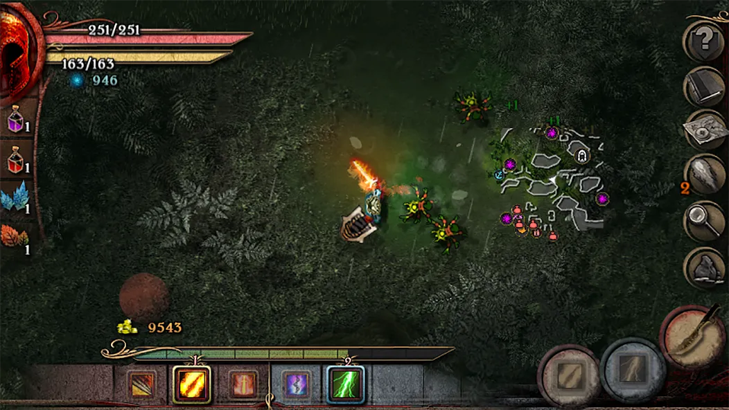 Almora Darkosen RPG [MOD: безлимитные ресурсы и усиленный герой] Screenshot 4