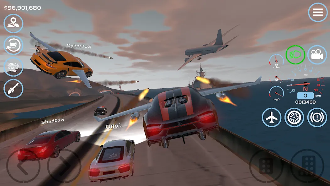 Car Sim  [MOD: безлимитные деньги и все машины] Screenshot 1