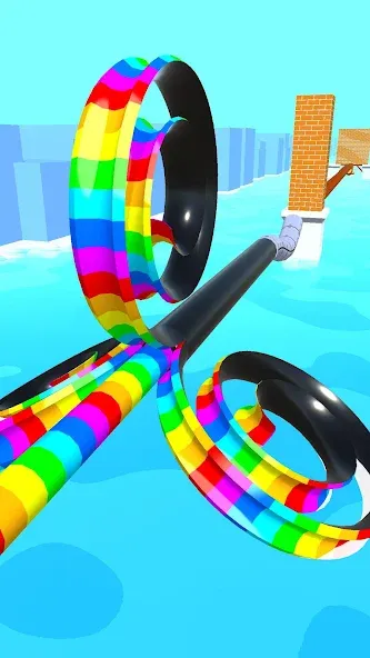 Spiral Rider [MOD: безлимитные монеты и ускорение] Screenshot 2