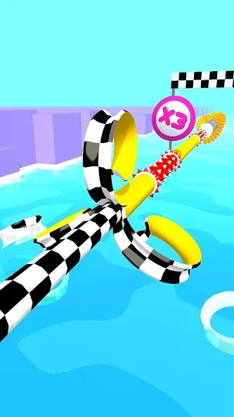 Spiral Rider [MOD: безлимитные монеты и ускорение] Screenshot 5