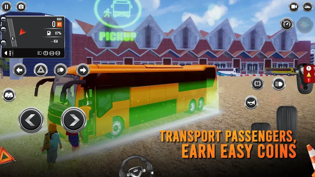 Bus Simulator Bangladesh [MOD: безлимитные деньги и топливо] Screenshot 3