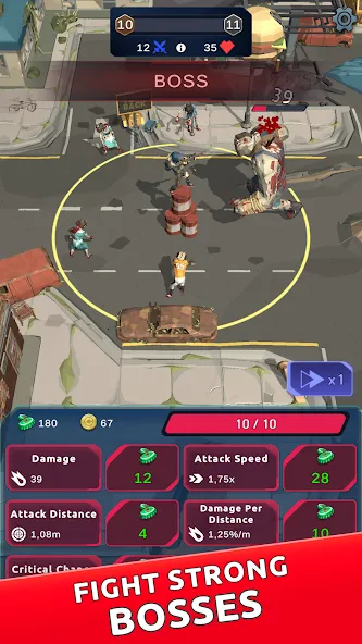Idle Survivor - Tower Defense [MOD: безлимитные ресурсы и премиум-контент] Screenshot 1