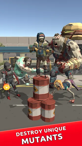 Idle Survivor - Tower Defense [MOD: безлимитные ресурсы и премиум-контент] Screenshot 3