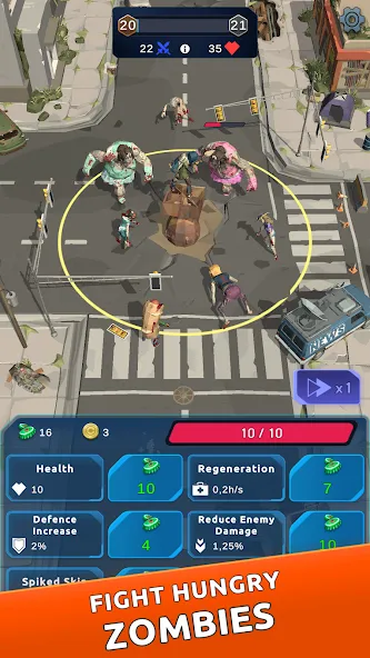 Idle Survivor - Tower Defense [MOD: безлимитные ресурсы и премиум-контент] Screenshot 5