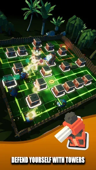 AMazing TD: Towers &amp; Mazes [MOD: безлимитные деньги и башни] Screenshot 5