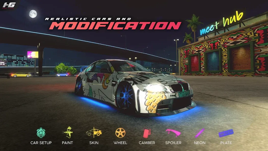 Heat Gear - Race &amp; Drift World [MOD: безлимитные деньги и топливо] Screenshot 4