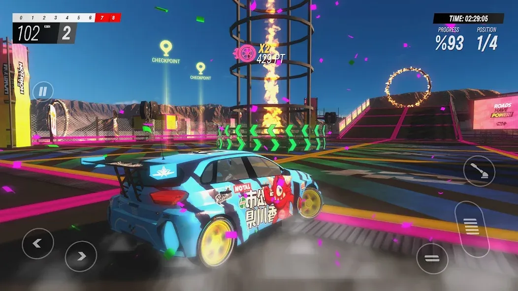 Rally Horizon [MOD: безлимитные деньги и топливо] Screenshot 2