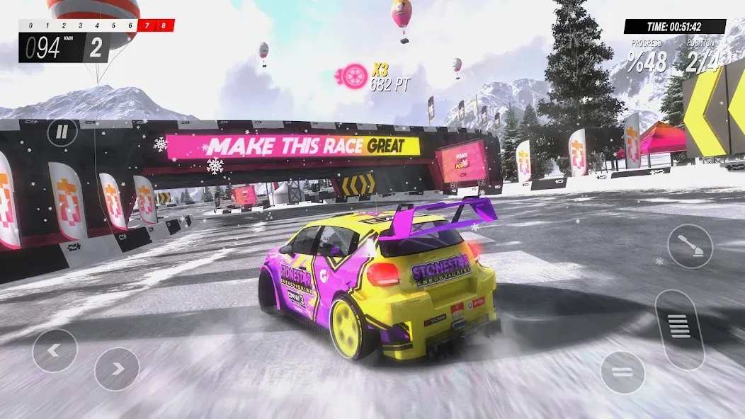 Rally Horizon [MOD: безлимитные деньги и топливо] Screenshot 4