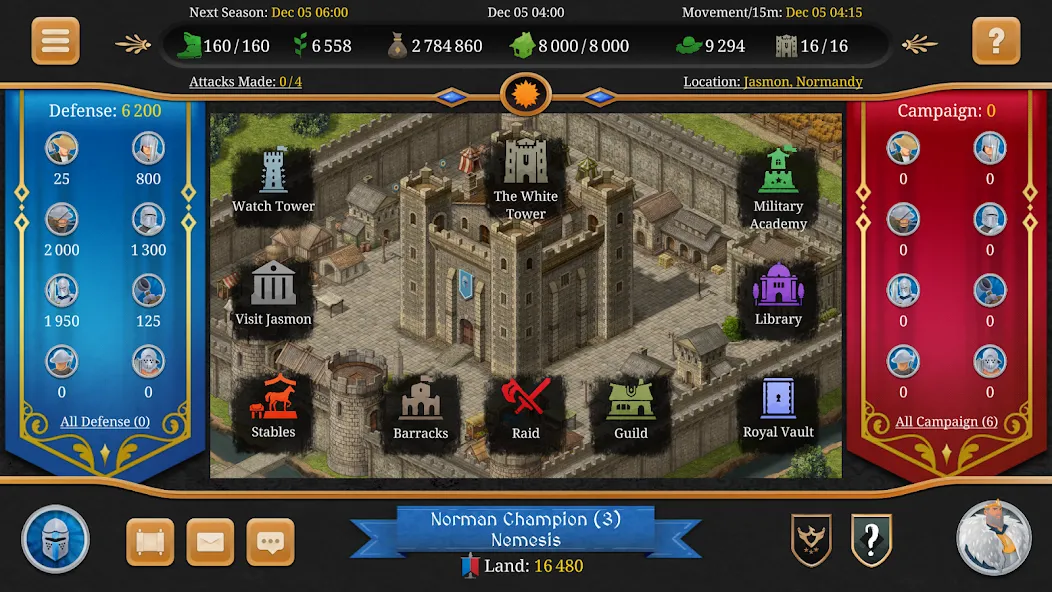 Conquest! [MOD: безлимитные ресурсы и войска] Screenshot 1