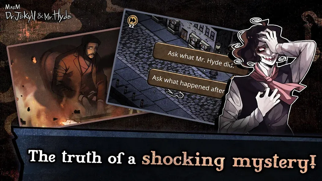 Jekyll &amp; Hyde [MOD: открыты все уровни и без рекламы] Screenshot 3