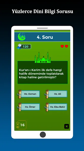 İslami Bilgi Yarışması [MOD: все вопросы разблокированы] Screenshot 2