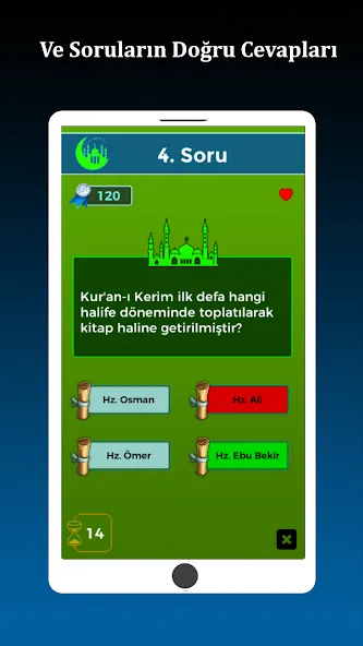 İslami Bilgi Yarışması [MOD: все вопросы разблокированы] Screenshot 3