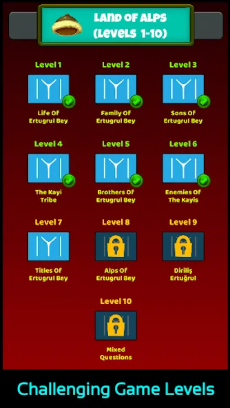 Ertugrul Ghazi Quiz Game [MOD: безлимитные подсказки и жизни] Screenshot 4