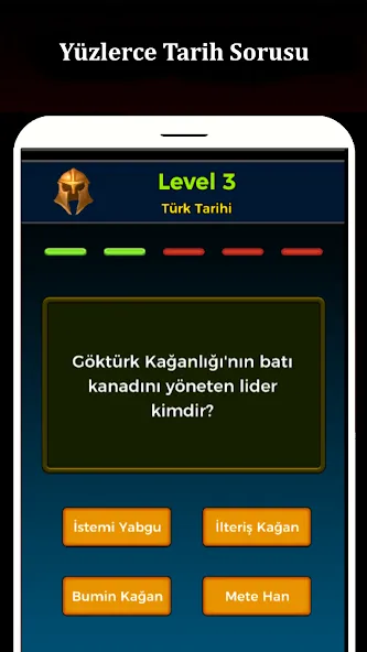 Tarih Bilgi Yarışması [MOD: безлимитные подсказки и правильные ответы] Screenshot 1