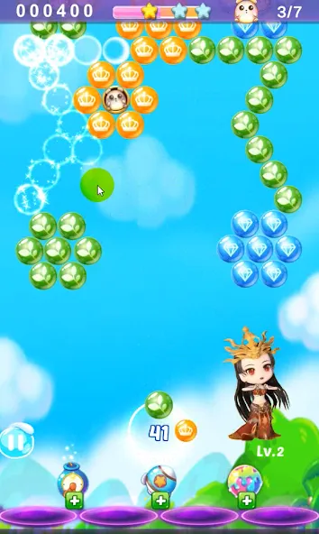 Shoot Bubble Puzzle [MOD: безлимитные монеты и все уровни] Screenshot 4