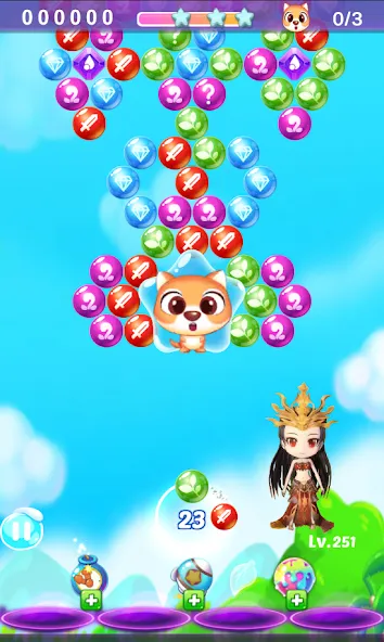 Shoot Bubble Puzzle [MOD: безлимитные монеты и все уровни] Screenshot 5