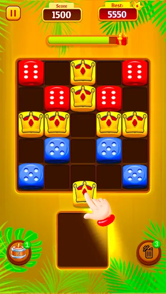 Dice Merge: Dice Mania Game [MOD: безлимитные деньги и все уровни] Screenshot 5