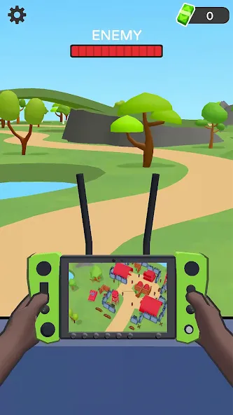 Artillery Defense [MOD: безлимитные деньги и мощное оружие] Screenshot 3