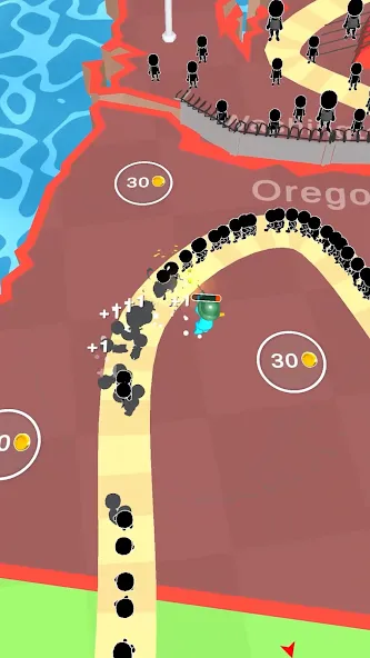 Fight For America: Country War [MOD: безлимитные деньги и оружие] Screenshot 3